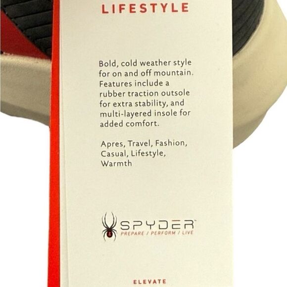 Spyder Beige and Red Sneakers Spyder Cadence Sneaker Sand Women’s Size 9.5 - Picture 12 of 14